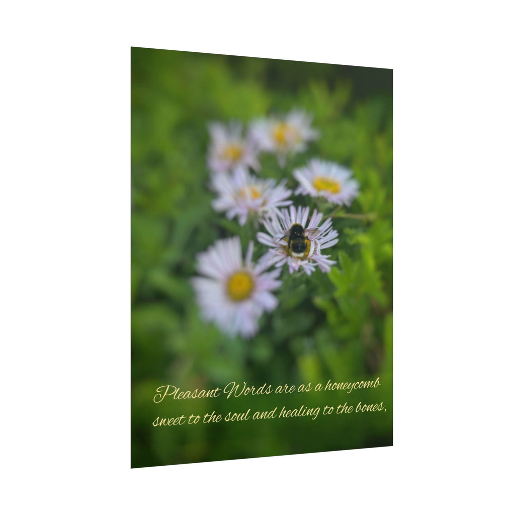 Rolled Poster — Lydia Alex Photography   "Pleasant words are as a honeycomb"