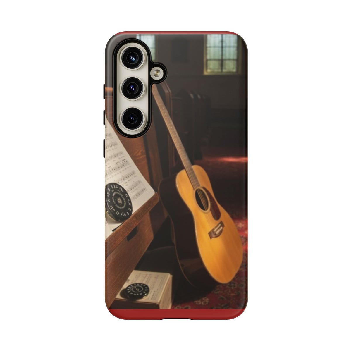 Guitar & Pitchpipe Phone Case — Protective iPhone Cover