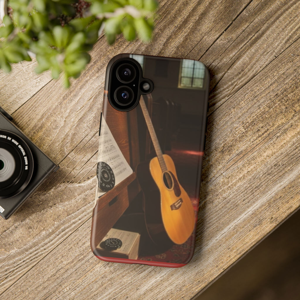 Guitar & Pitchpipe Phone Case — Protective iPhone Cover