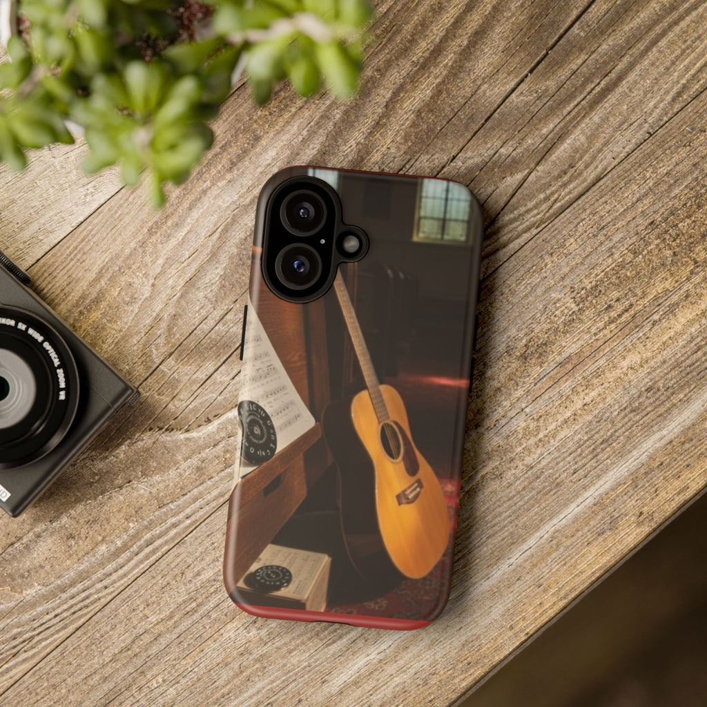 Guitar & Pitchpipe Phone Case — Protective iPhone Cover