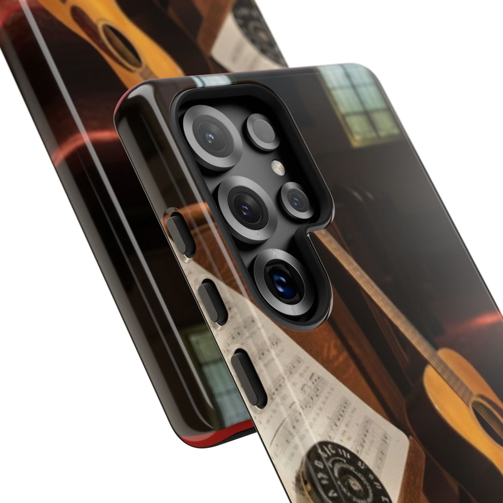 Guitar & Pitchpipe Phone Case — Protective iPhone Cover