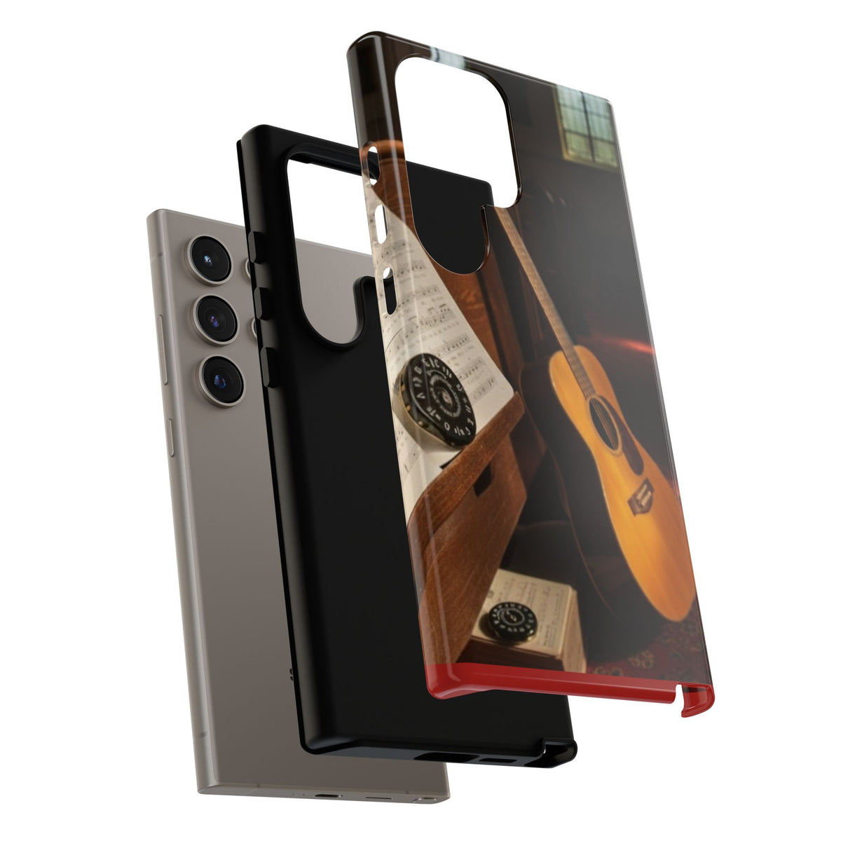 Guitar & Pitchpipe Phone Case — Protective iPhone Cover