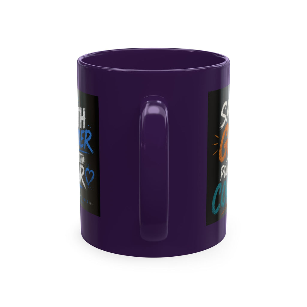 Powered By Coffee Traditional Ceramic Mug