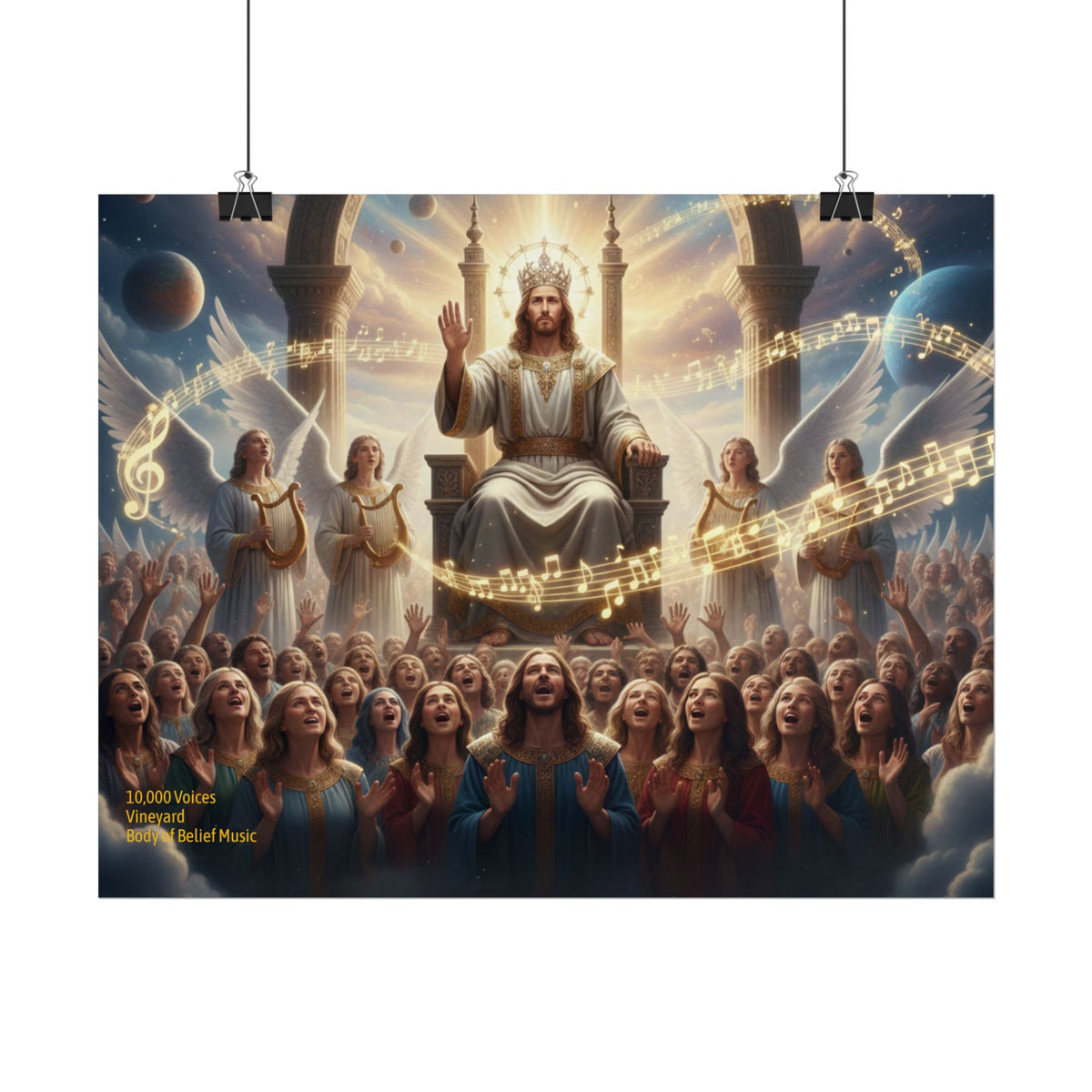 10,000 Angels Rolled Posters