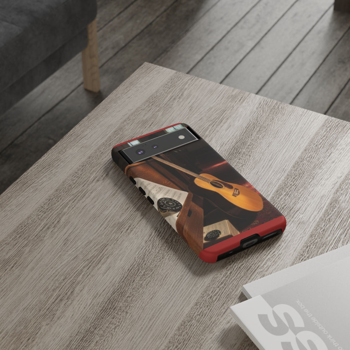 Guitar & Pitchpipe Phone Case — Protective iPhone Cover