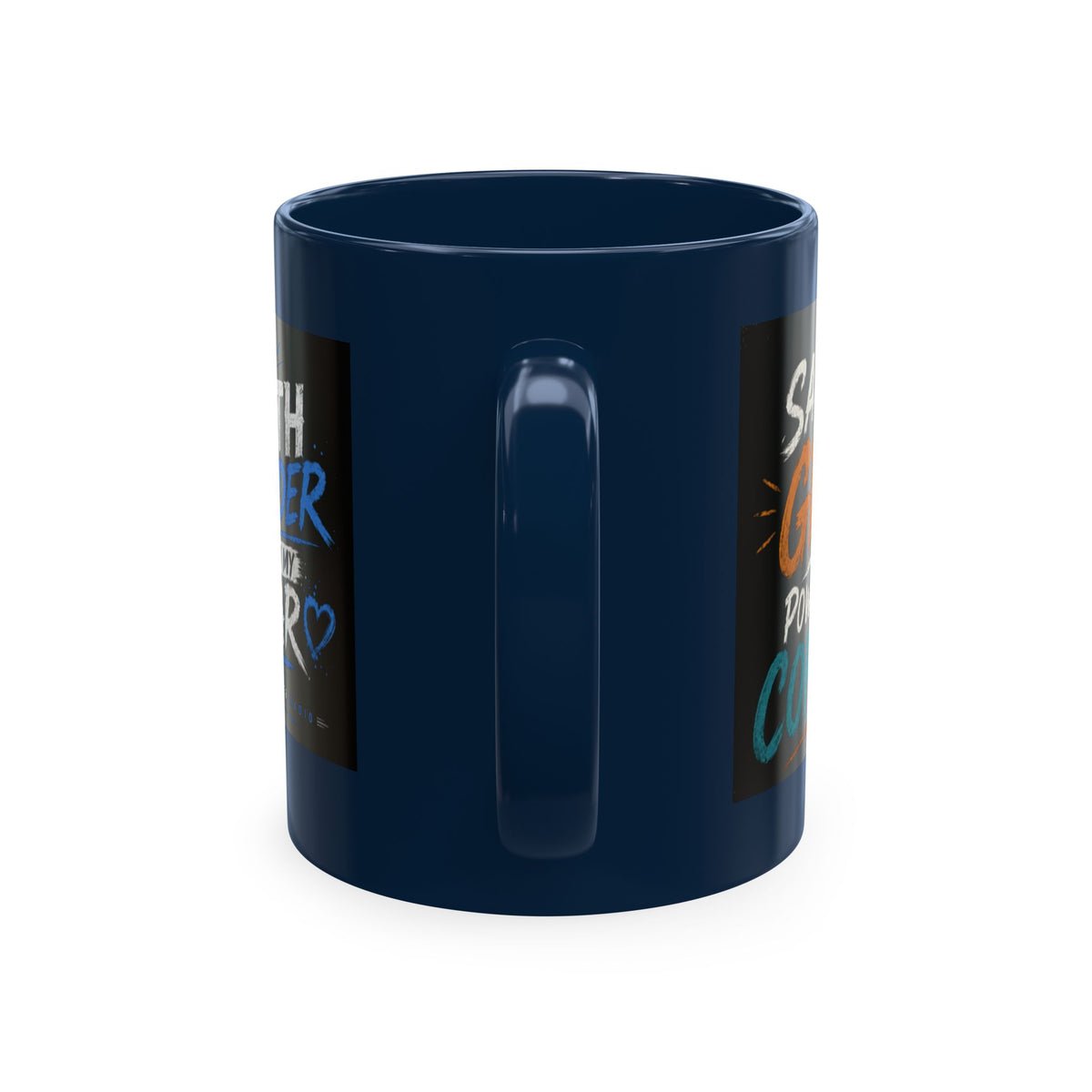 Powered By Coffee Traditional Ceramic Mug