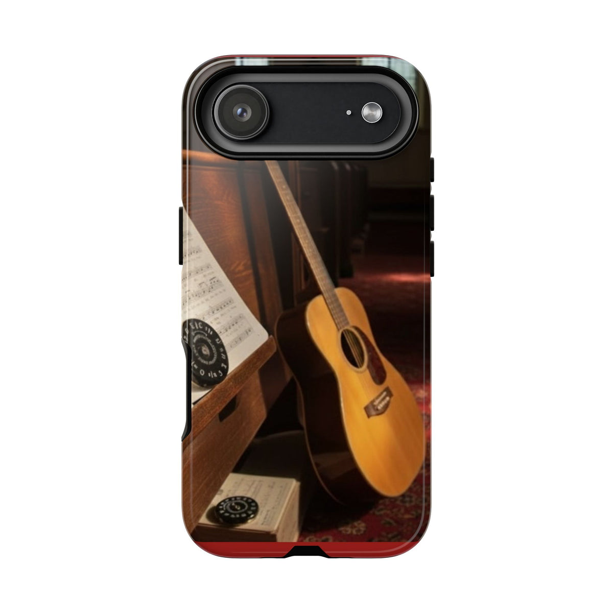 Guitar & Pitchpipe Phone Case — Protective iPhone Cover
