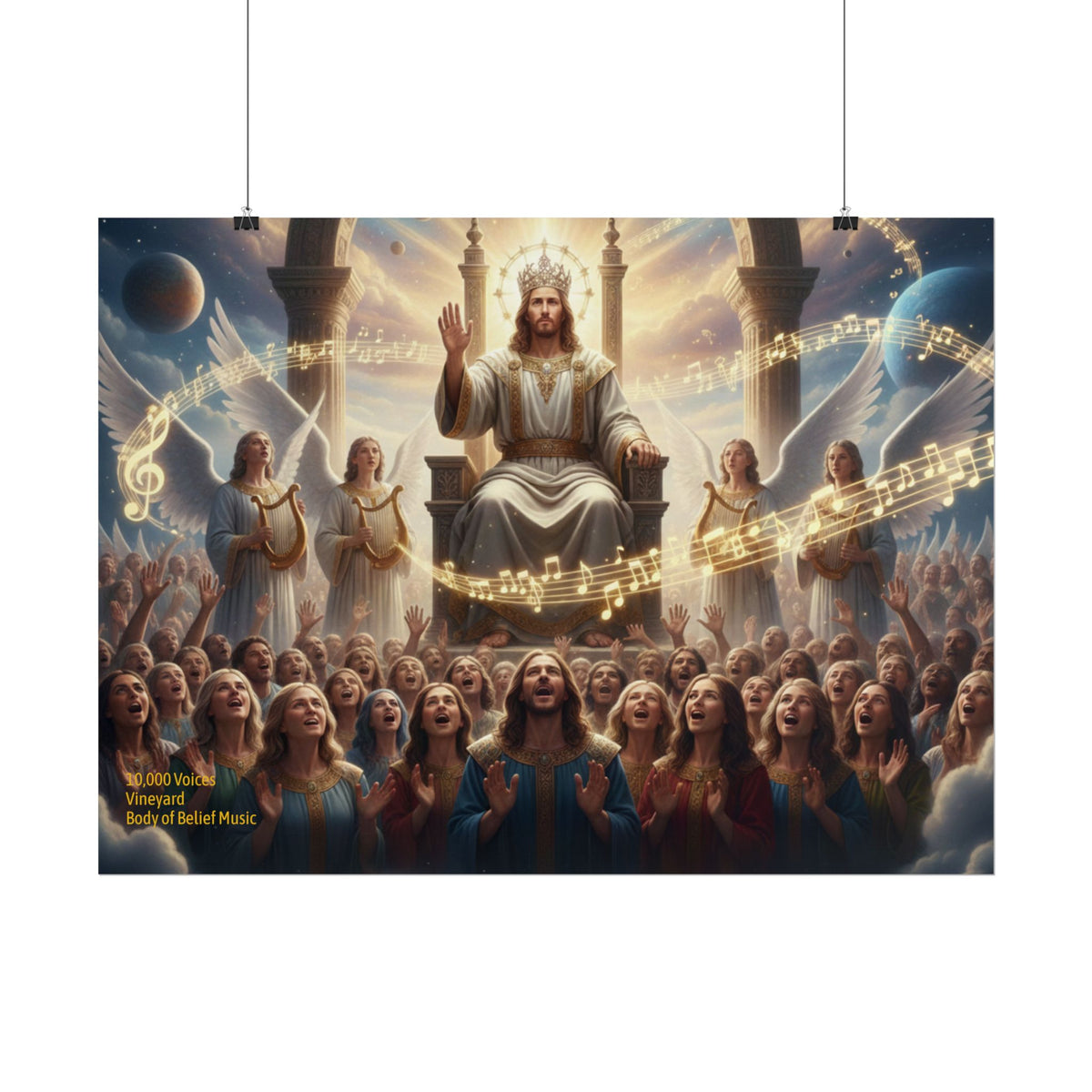 10,000 Angels Rolled Posters