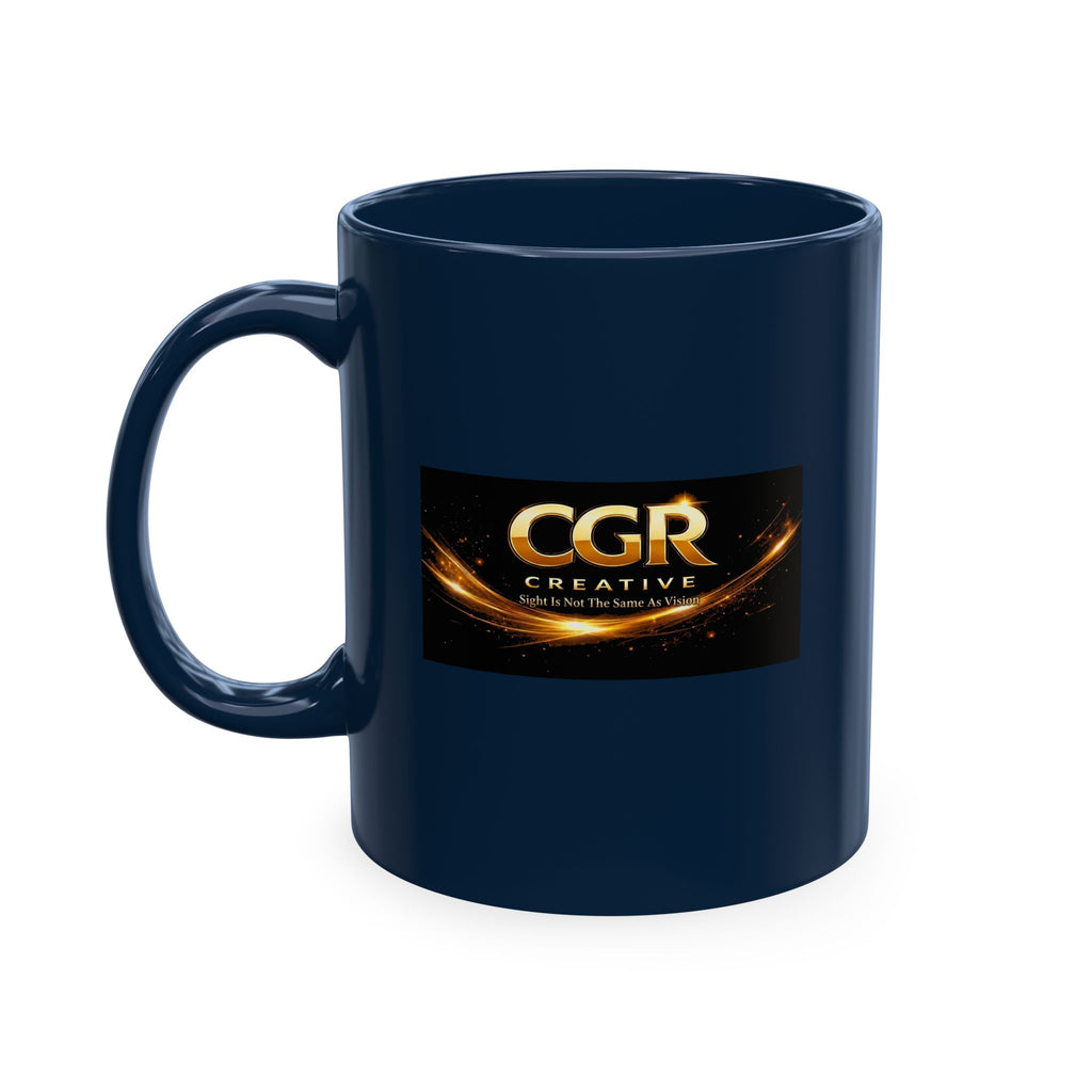 CGR Creative Logo Ceramic Mug — Branded Coffee Cup