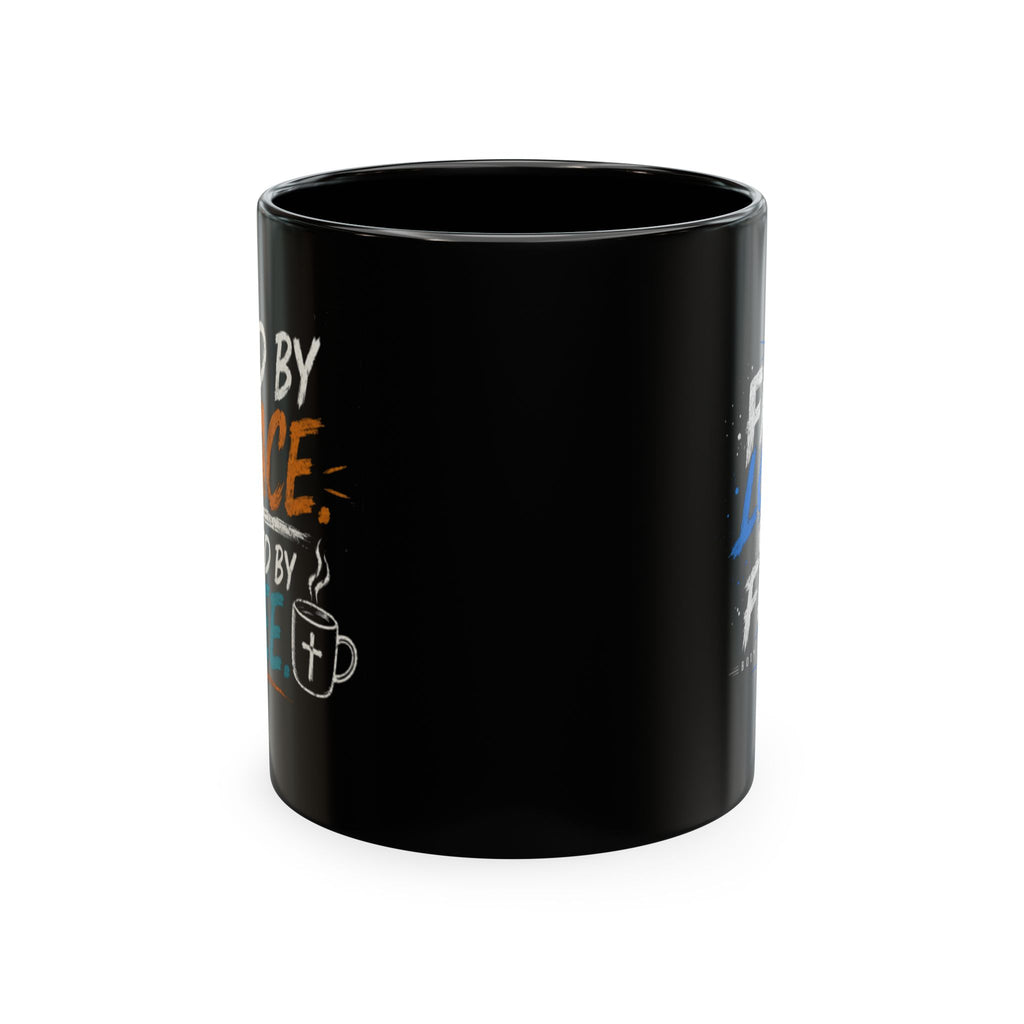 Powered By Coffee Traditional Ceramic Mug