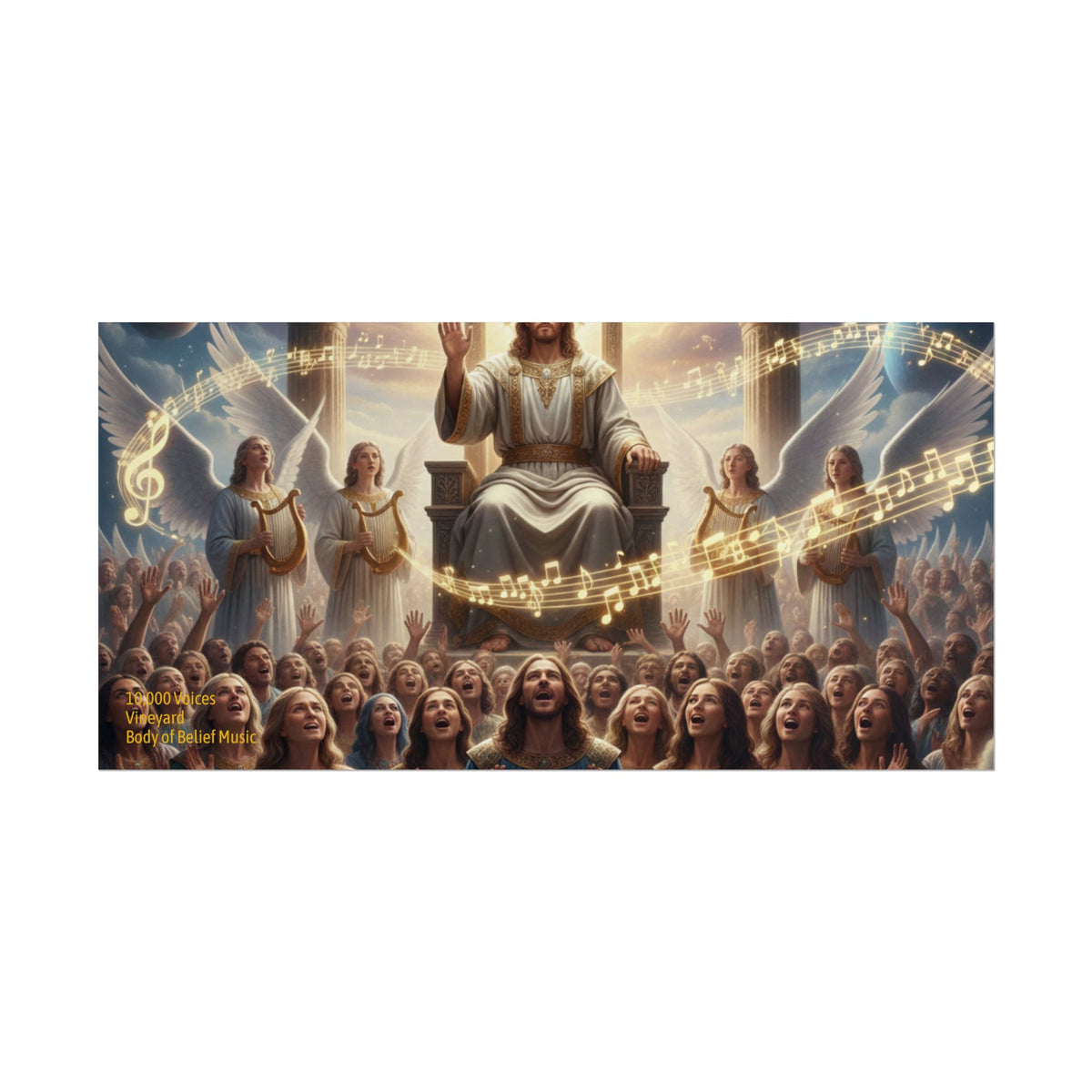 10,000 Angels Rolled Posters