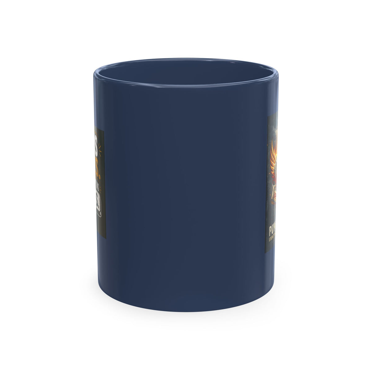 Jesus Saves Logo Ceramic Mug — Branded Coffee Cup