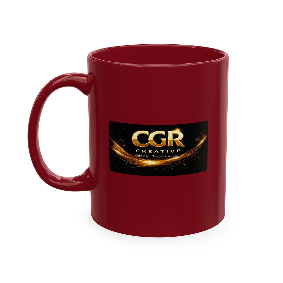 CGR Creative Logo Ceramic Mug — Branded Coffee Cup
