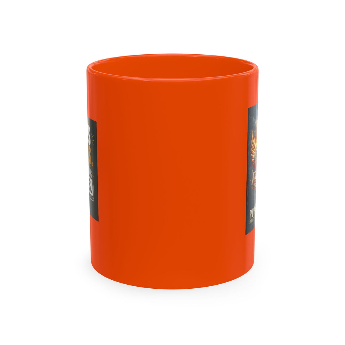 Jesus Saves Logo Ceramic Mug — Branded Coffee Cup