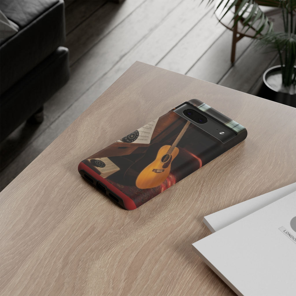 Guitar & Pitchpipe Phone Case — Protective iPhone Cover