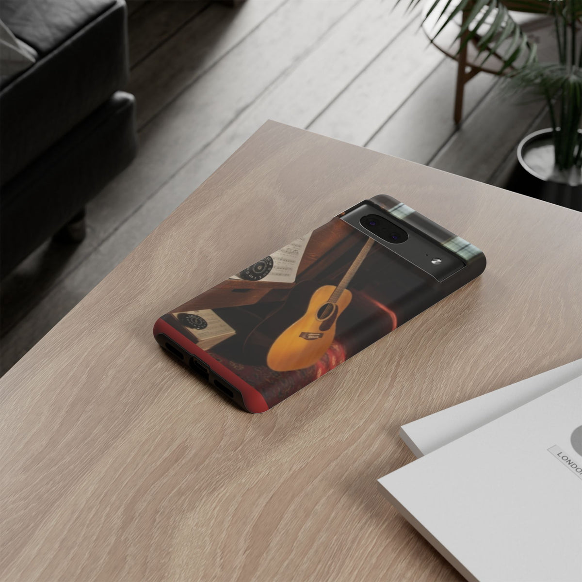 Guitar & Pitchpipe Phone Case — Protective iPhone Cover