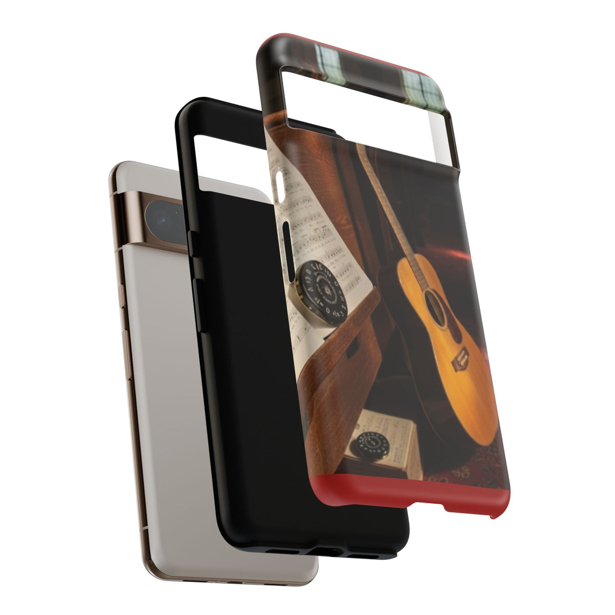 Guitar & Pitchpipe Phone Case — Protective iPhone Cover