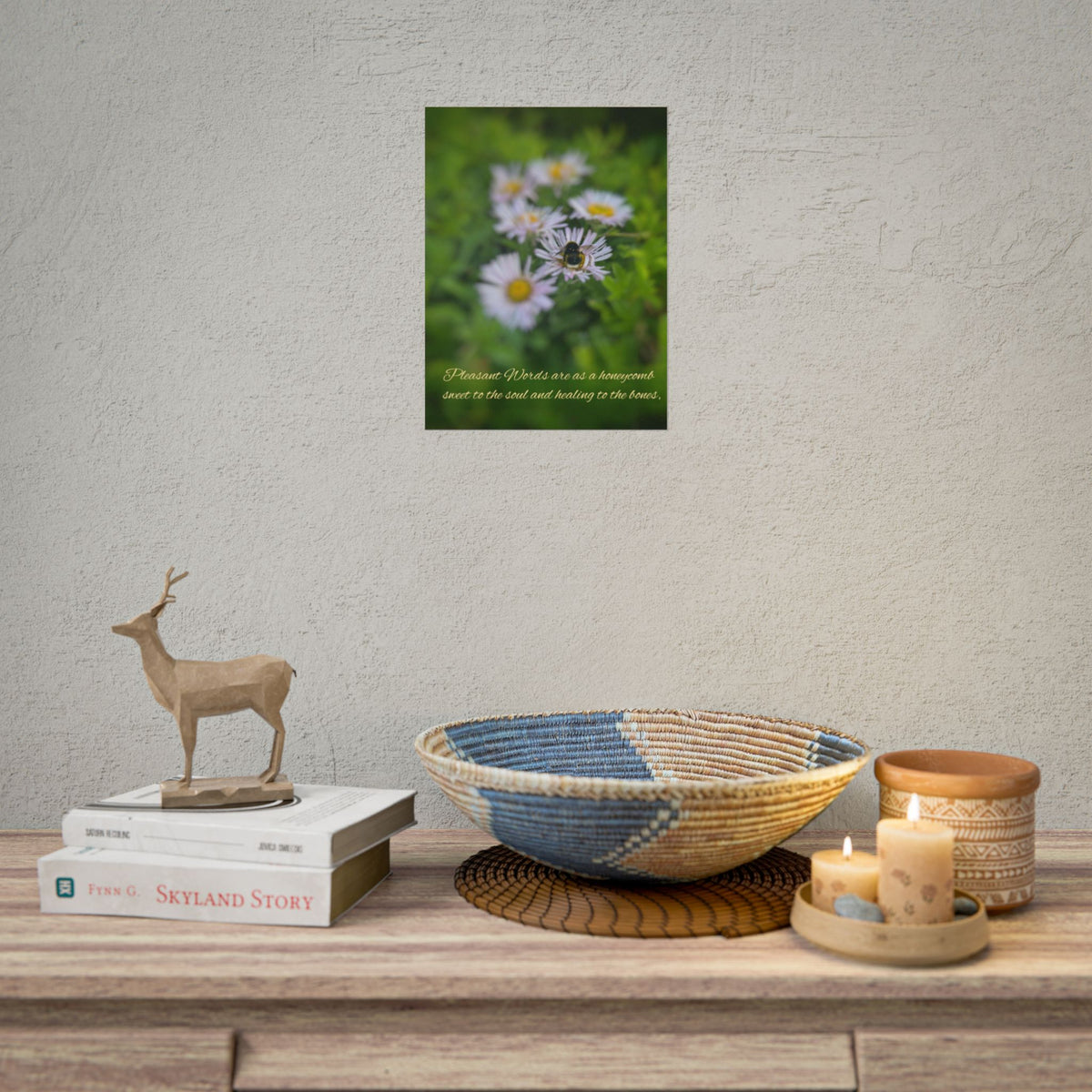 Rolled Poster — Lydia Alex Photography   "Pleasant words are as a honeycomb"