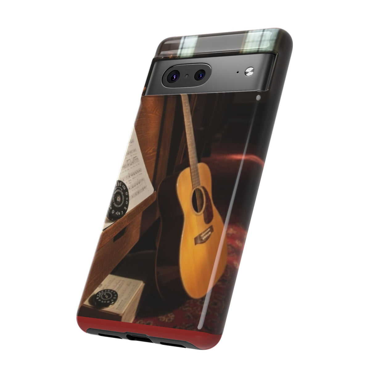 Guitar & Pitchpipe Phone Case — Protective iPhone Cover