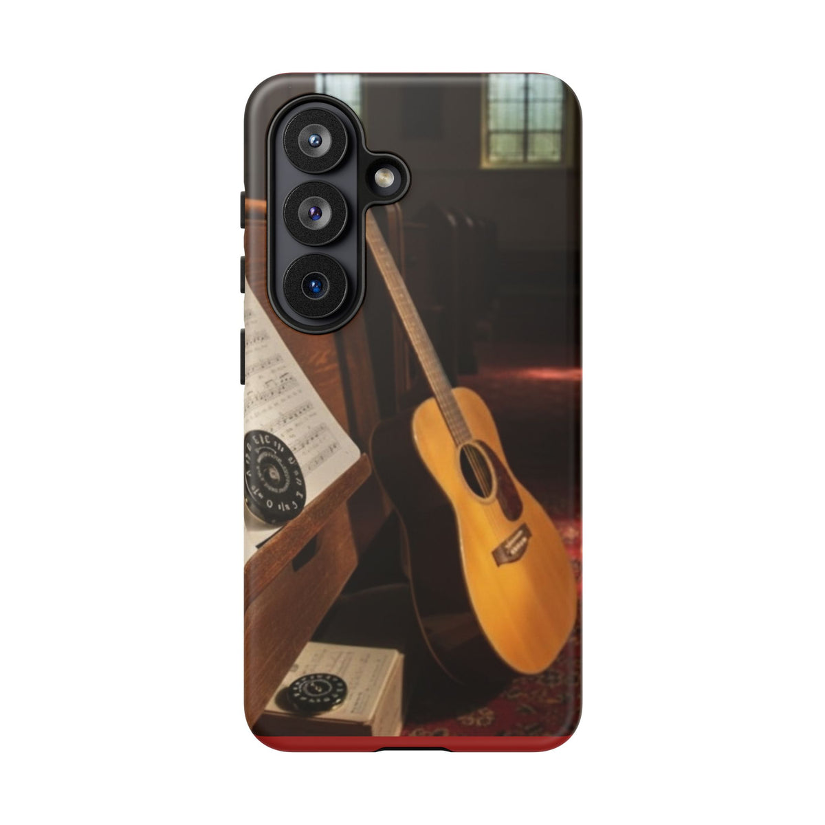 Guitar & Pitchpipe Phone Case — Protective iPhone Cover