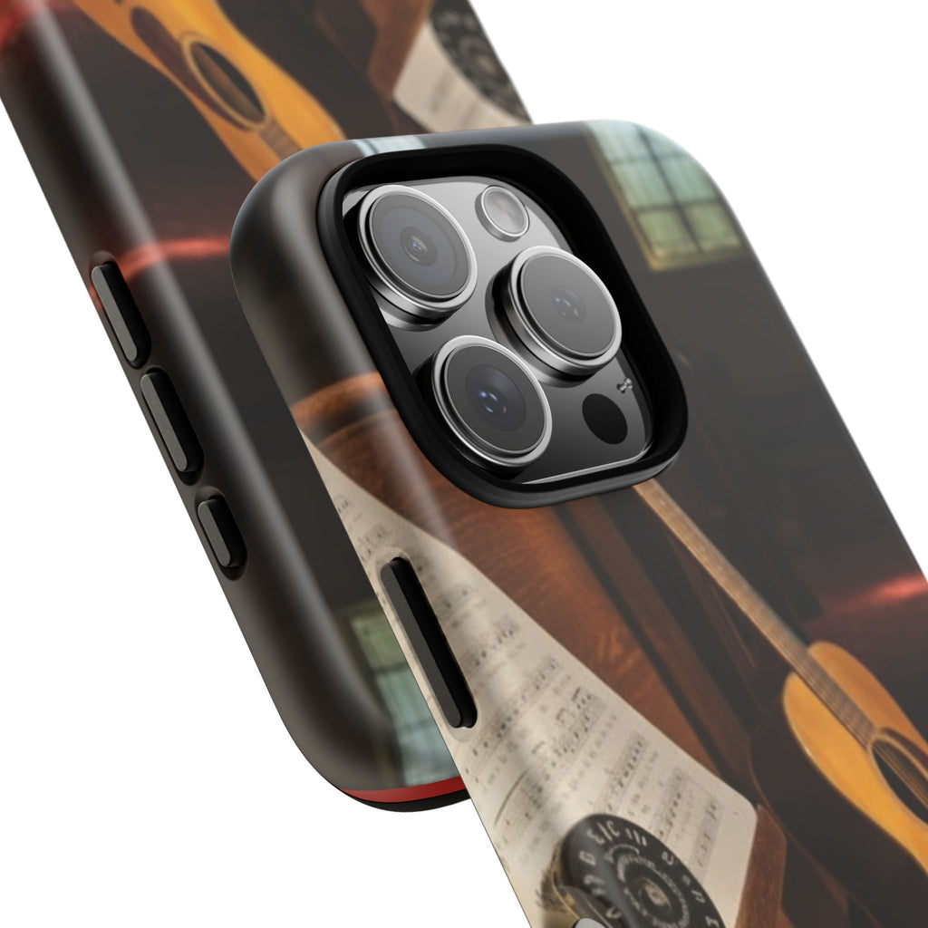 Guitar & Pitchpipe Phone Case — Protective iPhone Cover