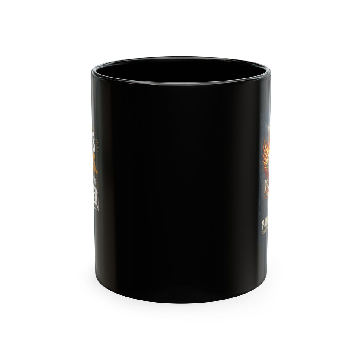 Jesus Saves Logo Ceramic Mug — Branded Coffee Cup
