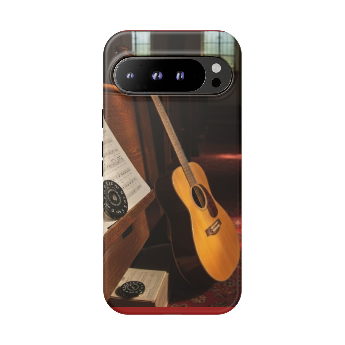Guitar & Pitchpipe Phone Case — Protective iPhone Cover