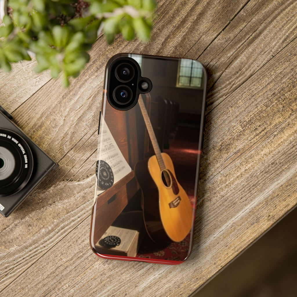 Guitar & Pitchpipe Phone Case — Protective iPhone Cover