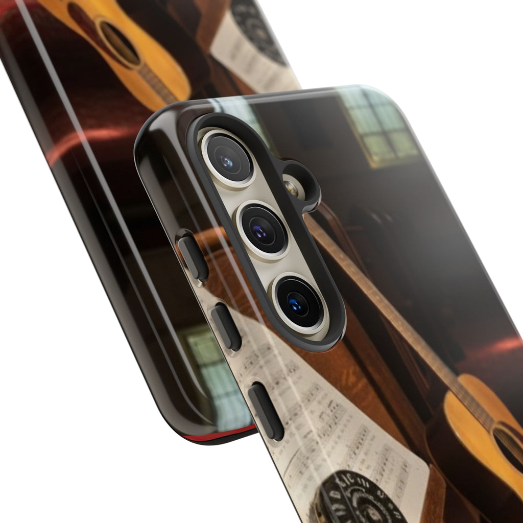 Guitar & Pitchpipe Phone Case — Protective iPhone Cover