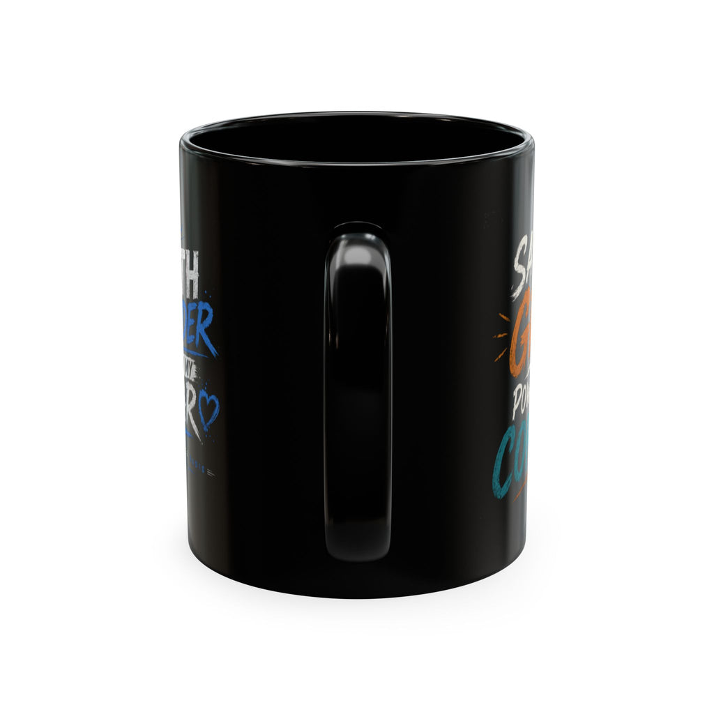 Powered By Coffee Traditional Ceramic Mug
