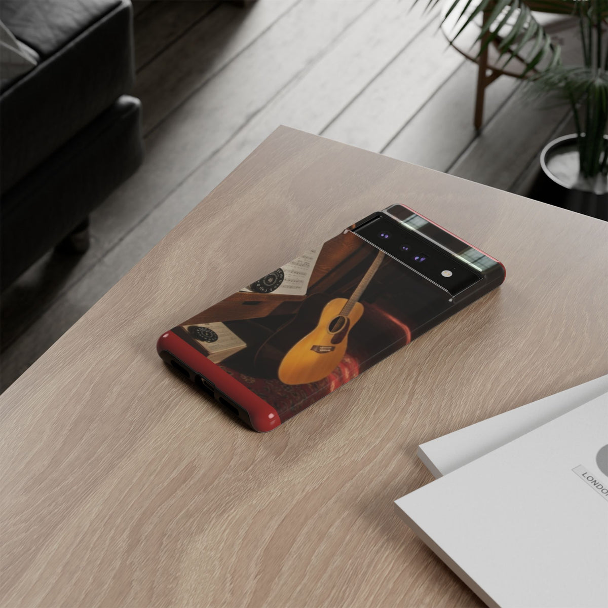 Guitar & Pitchpipe Phone Case — Protective iPhone Cover