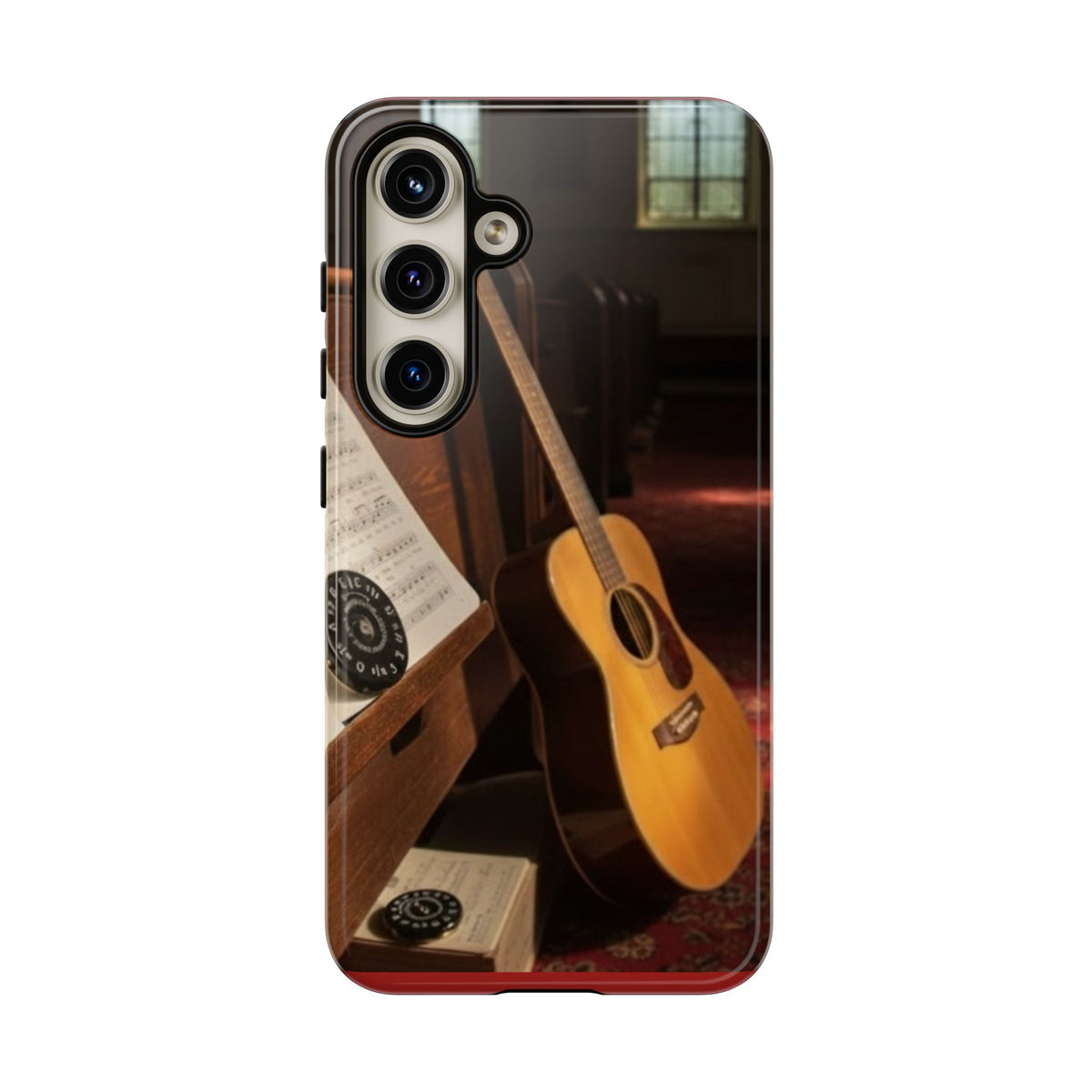Guitar & Pitchpipe Phone Case — Protective iPhone Cover