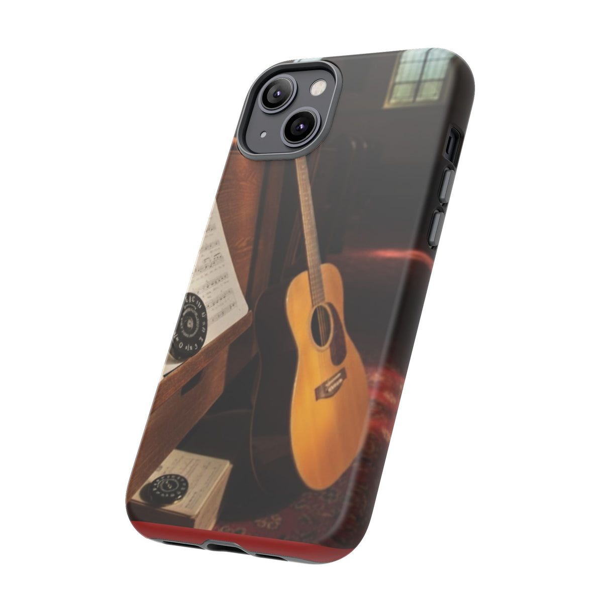 Guitar & Pitchpipe Phone Case — Protective iPhone Cover