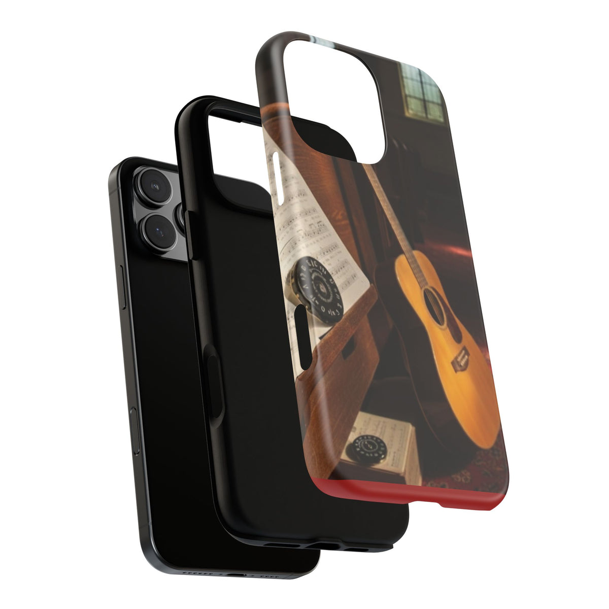 Guitar & Pitchpipe Phone Case — Protective iPhone Cover