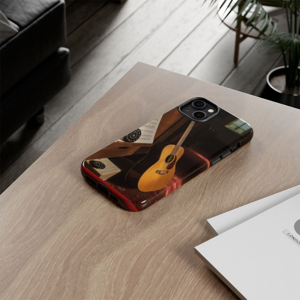 Guitar & Pitchpipe Phone Case — Protective iPhone Cover