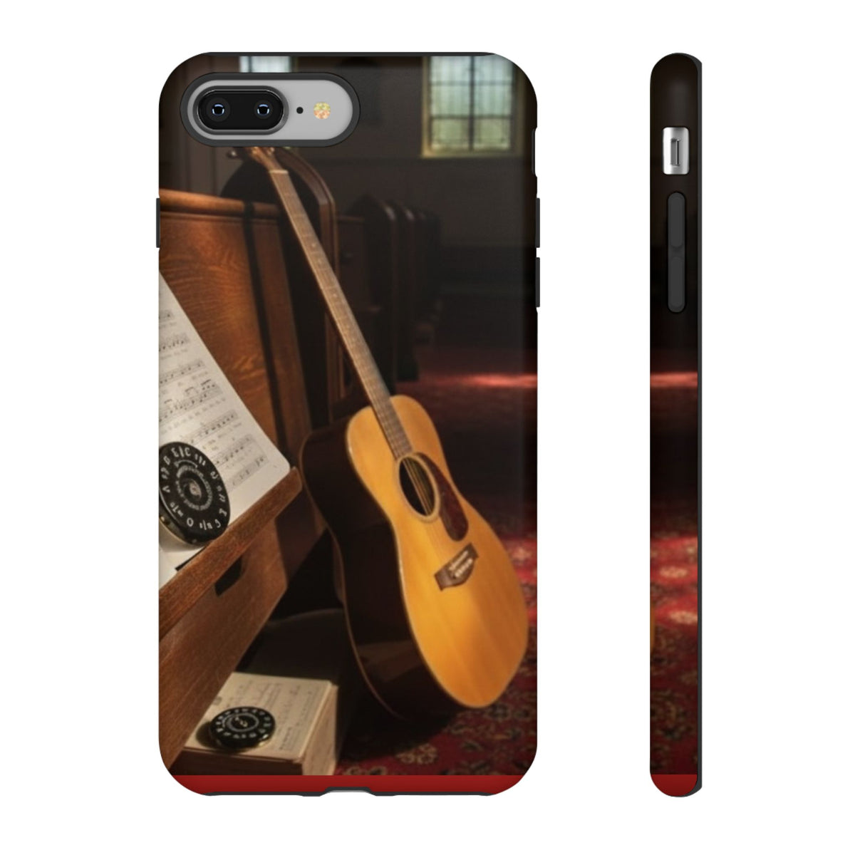 Guitar & Pitchpipe Phone Case — Protective iPhone Cover
