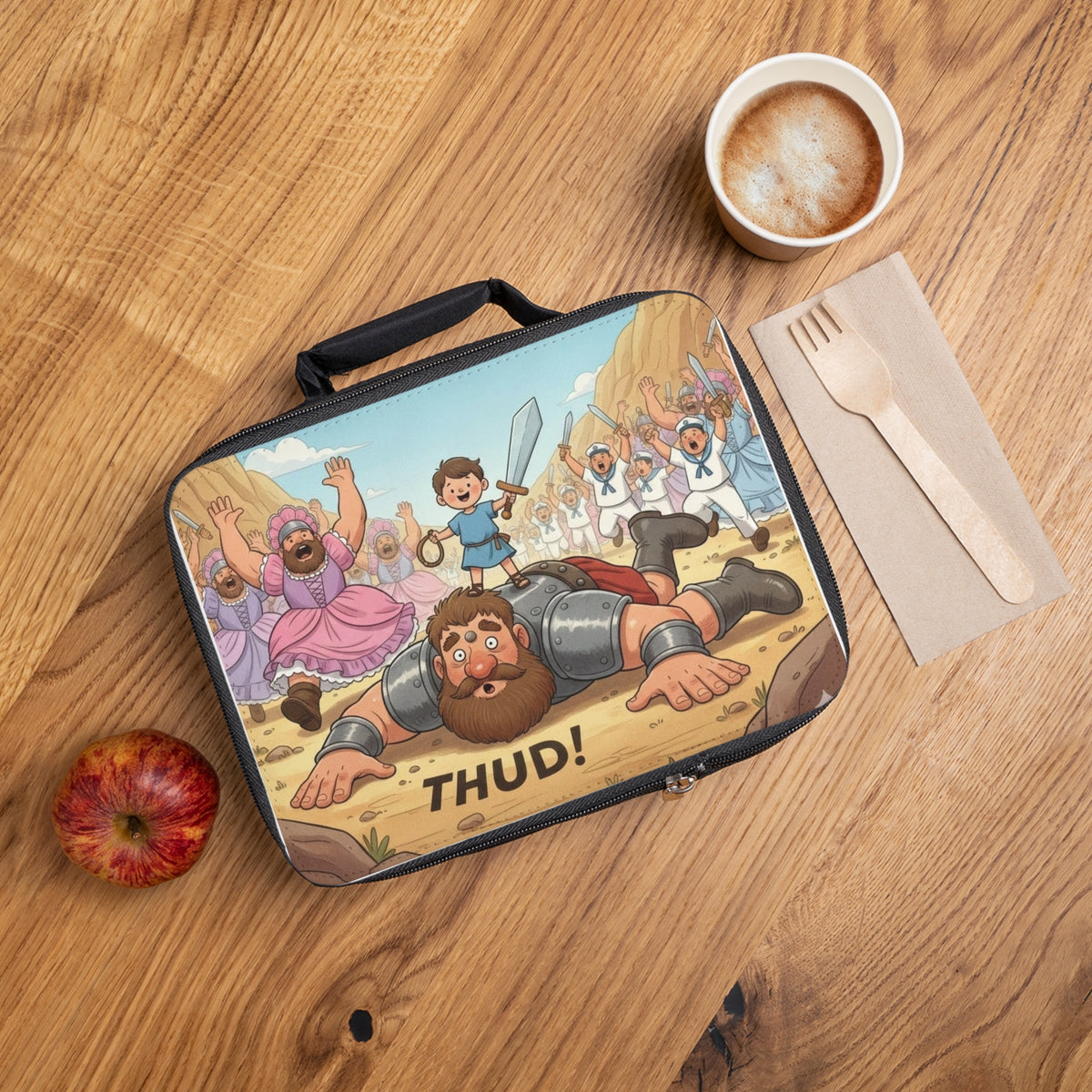 David and the Giant Lunch Bag