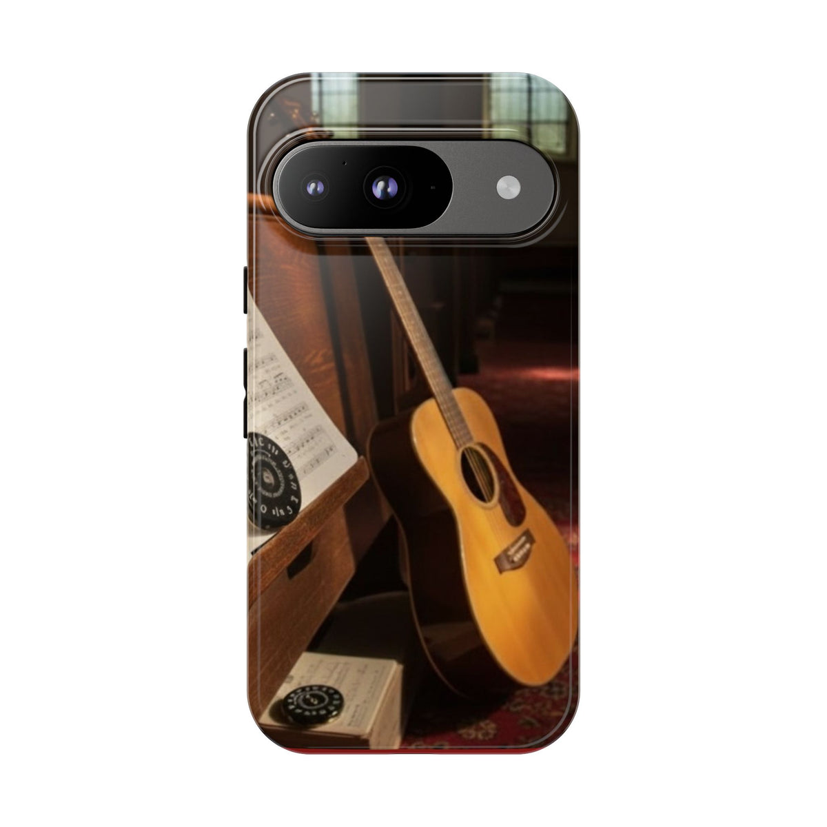 Guitar & Pitchpipe Phone Case — Protective iPhone Cover