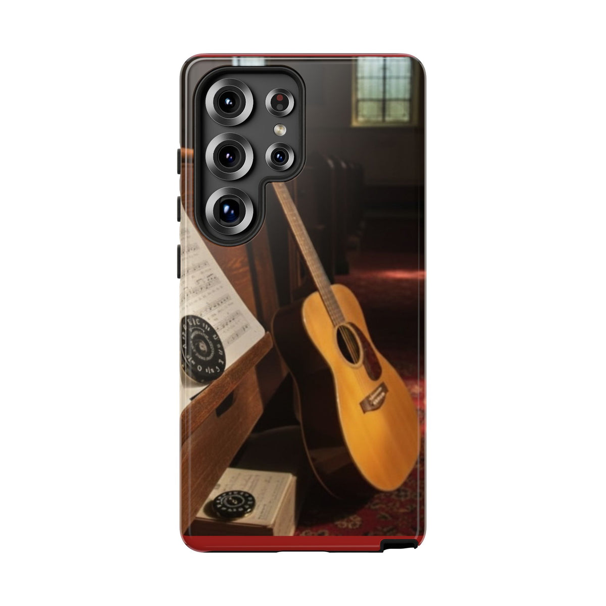 Guitar & Pitchpipe Phone Case — Protective iPhone Cover