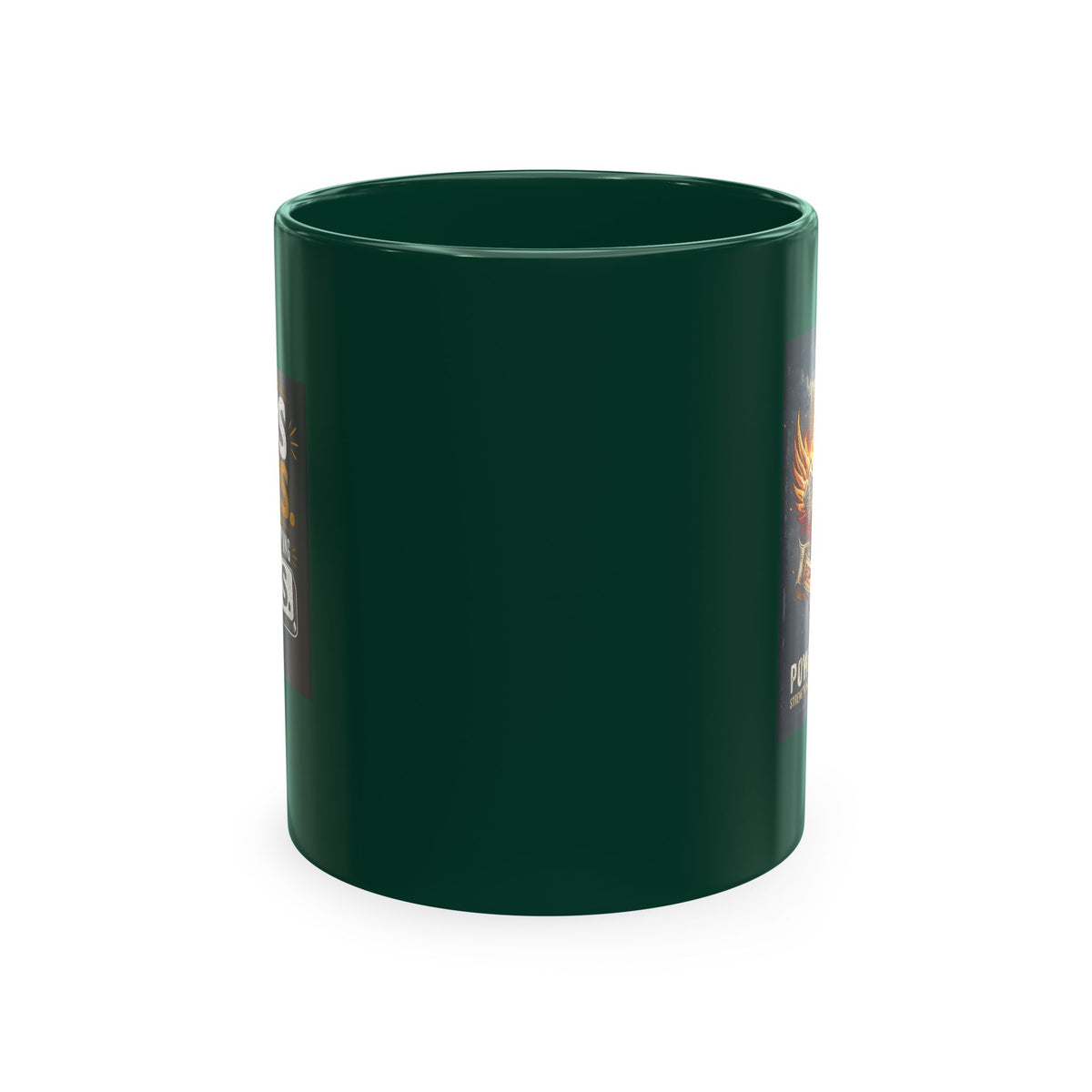 Jesus Saves Logo Ceramic Mug — Branded Coffee Cup