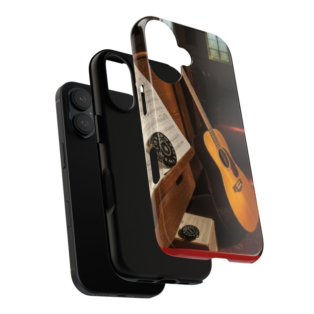 Guitar & Pitchpipe Phone Case — Protective iPhone Cover