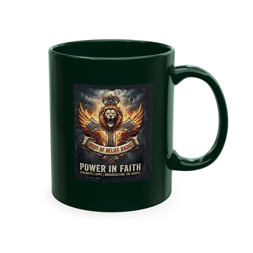 Jesus Saves Logo Ceramic Mug — Branded Coffee Cup
