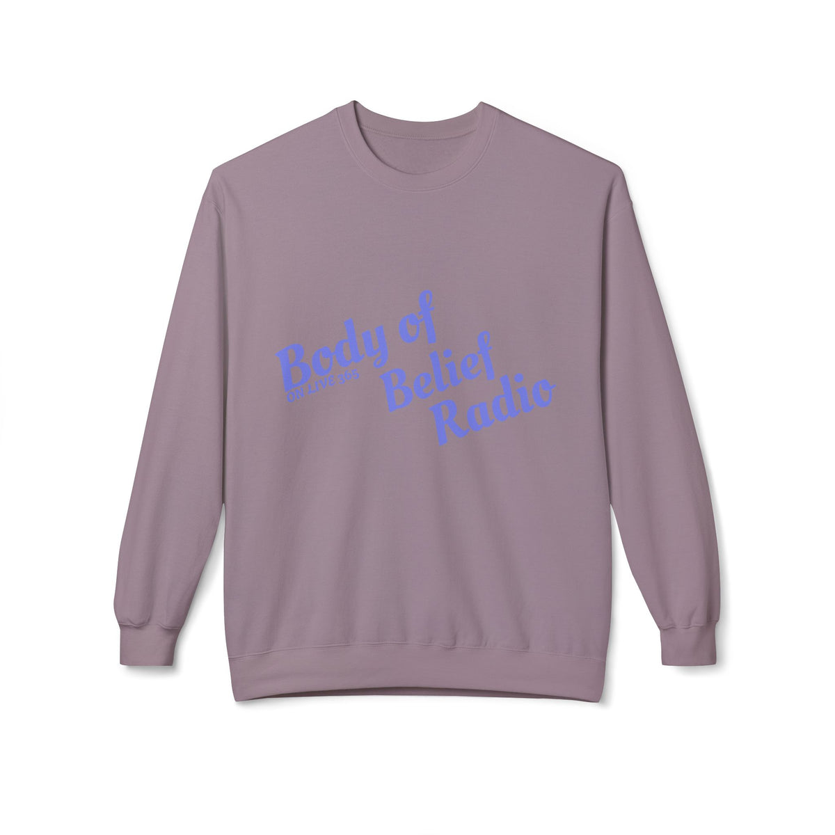 Body of Belief Radio Unisex Midweight Softstyle Fleece Crewneck Sweatshirt