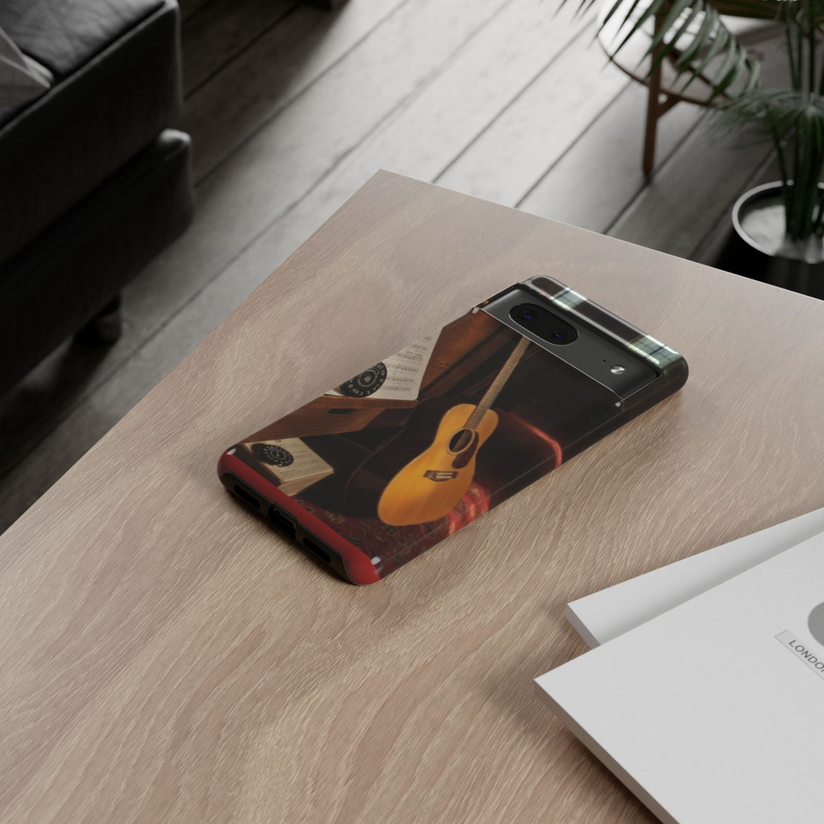 Guitar & Pitchpipe Phone Case — Protective iPhone Cover