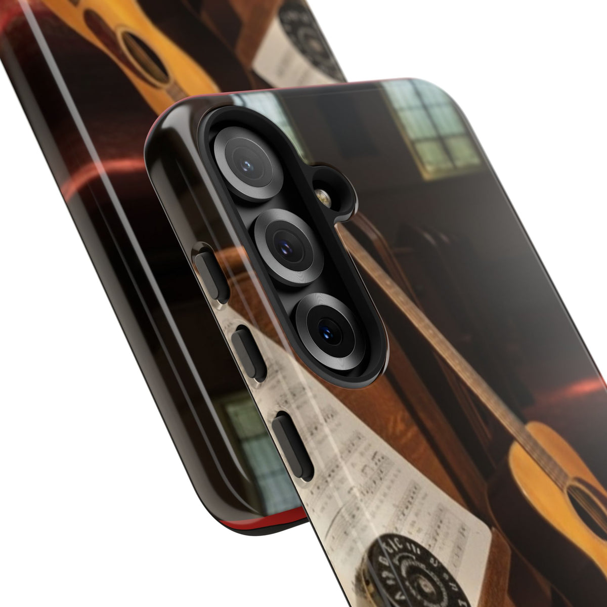 Guitar & Pitchpipe Phone Case — Protective iPhone Cover