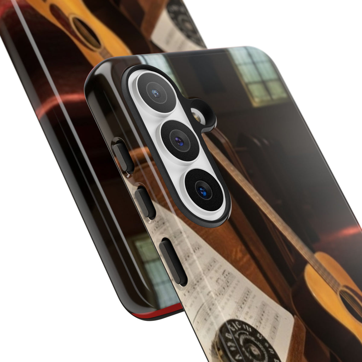 Guitar & Pitchpipe Phone Case — Protective iPhone Cover