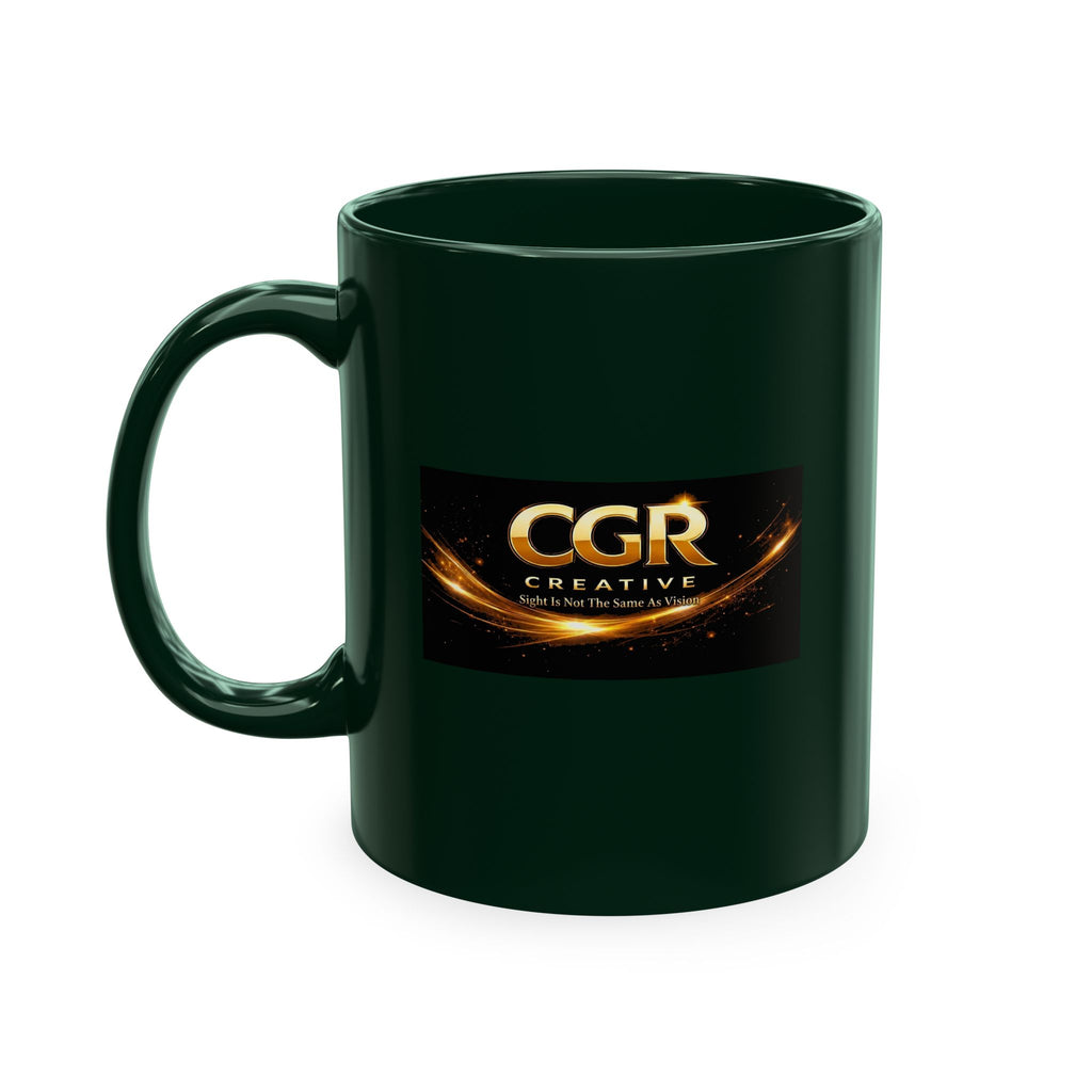 CGR Creative Logo Ceramic Mug — Branded Coffee Cup