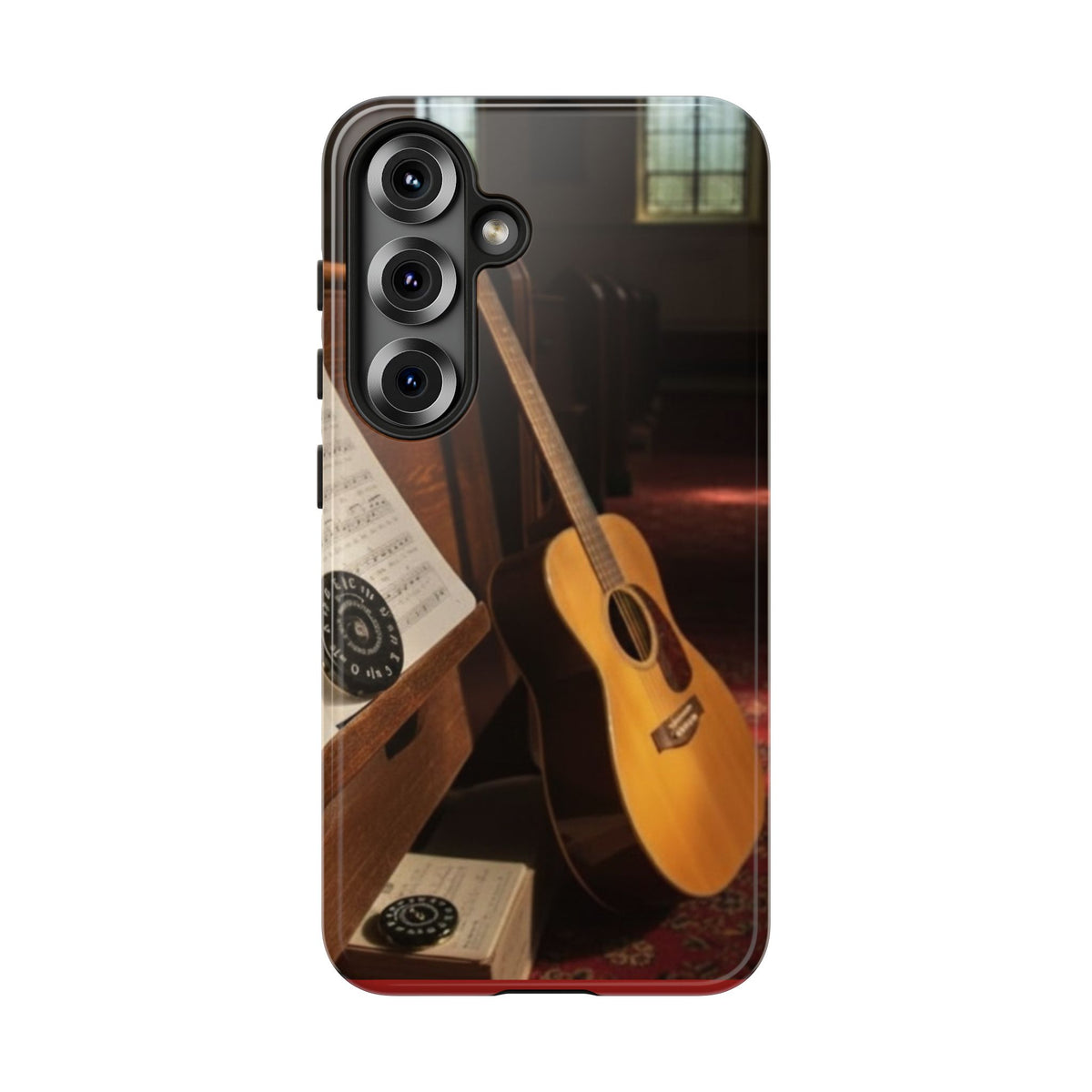Guitar & Pitchpipe Phone Case — Protective iPhone Cover