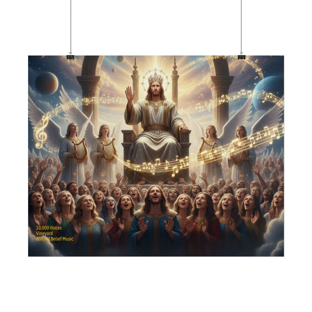 10,000 Angels Rolled Posters