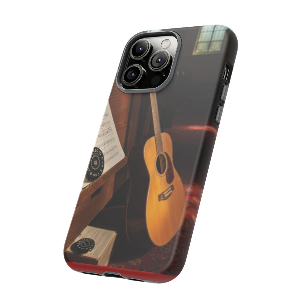 Guitar & Pitchpipe Phone Case — Protective iPhone Cover